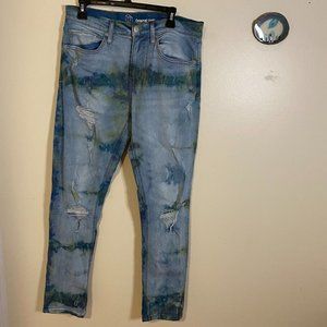 Original Use Custom Tie Dye Jeans